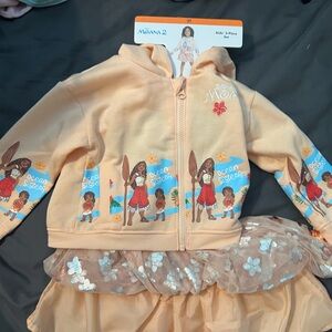 NWT Disney Moana 2 three piece set.